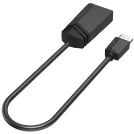 Hama USB-C auf USB-A Adapter 15 m Schwarz