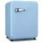 Mini Retro-Getränkekühlschrank (68 l, 670 mm hoch, Pastellblau)