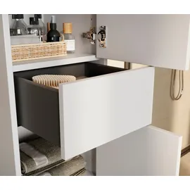 Germania GW-Arnea Midischrank 33 x 34 x 123 cm Braun