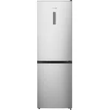 Hisense RB390N4BCC Kühl- Gefrierkombination Total No Frost, Inox, C-Klasse, 185 cm hoch