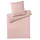 ELEGANTE Naturally Gestreift Rot 135 x 200 cm + 80 x 80 cm