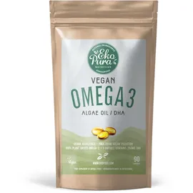 Ekopura Veganes Omega 3 Algenöl Kapseln 90 St.