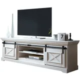 woodroom Maribo 189 x 57 x 40 cm Weiß