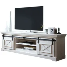 woodroom Maribo 189 x 57 x 40 cm Weiß