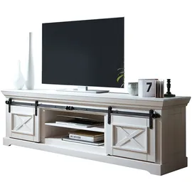 woodroom Maribo 189 x 57 x 40 cm Weiß