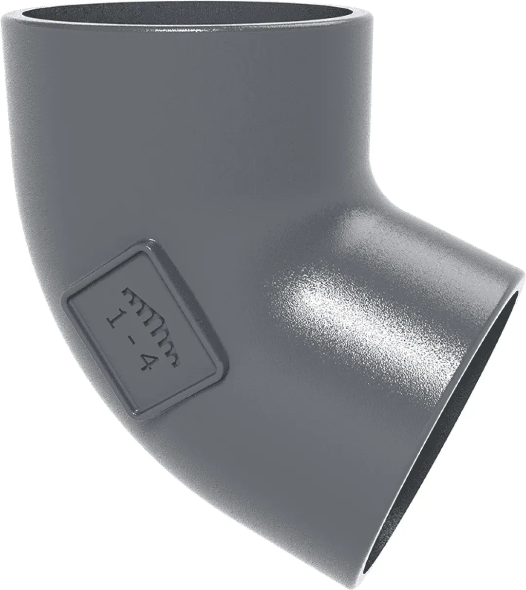 KML-Bogen DN 125, 68 Grad