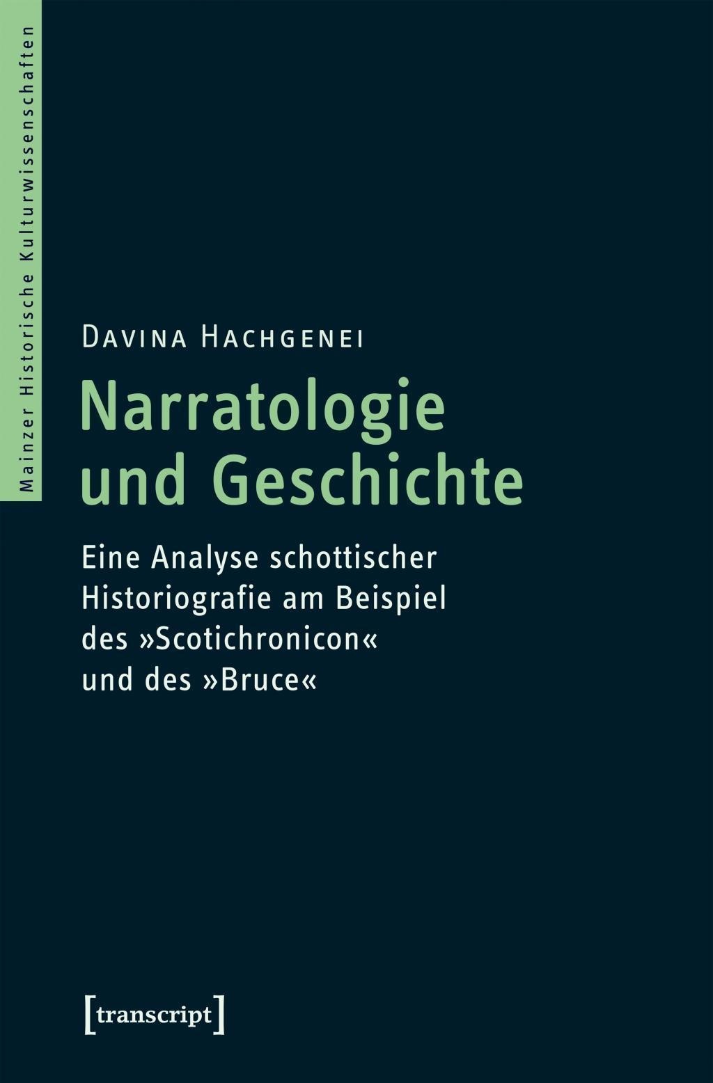 Narratologie Und Geschichte - Davina Hachgenei  Kartoniert (TB)