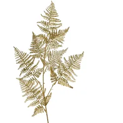 Asparagus Blatt 87cm Kunststoff Tropische Kunstblätter Kunstpflanzen Blätter Deko Tischdeko Hochzeitsdeko Dekopflanzen Pflanzendeko Zierspargel gold