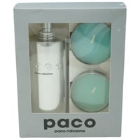 paco rabanne Eau de Toilette Paco de Paco Rabanne Eau de Toilette 100ml + 2 Kerzen 2x50g