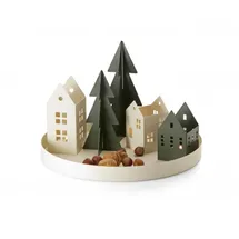 philippi Weihnachtsdorf LE Quartier 0,31 x 0,31 x 0,20 m schwarz/weiß