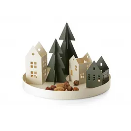 philippi Weihnachtsdorf LE Quartier 0,31 x 0,31 x 0,20 m schwarz/weiß