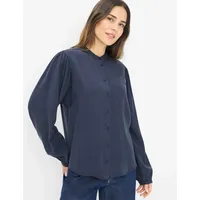 Brax Damen, Bluse Style VALERIA navy, dunkelblau, Gr. 40,