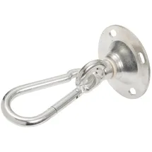 CONACORD Wirbel-Karabiner mit Platte