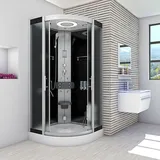 AcquaVapore Dampfdusche Duschkabine D58-03M2 80x80 cm