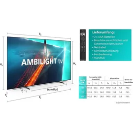 Philips 55OLED708/12 55" 4K OLED Ambilight TV