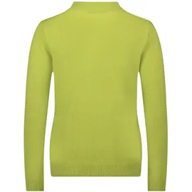 Betty Barclay Kaschmir-Pullover mit Stehkragen in fresh moss, | Gr.: 42