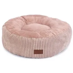 Designed by Lotte DBL Katzenbett Ribbed rosa