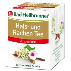 BAD HEILBRUNNER Hals- und Rachen Tee Filterbeutel 8X1.75 g