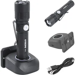 TECPO LED Taschenlampe mit 600 Lumen
