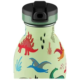 24Bottles Urban Bottle Jurassic Friends Grün 0,5 l
