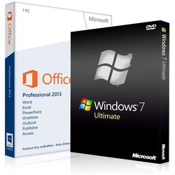 Windows 7 Ultimate + Office 2013 Professional Lizenznummer