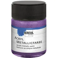 Kreul Acryl Metallicfarbe flieder, 50 ml