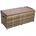 Gartenbank 120 x 50 x 0 cm Beige-Braun