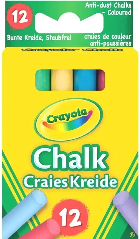 CRAYOLA Kreiden bunt 12 Stück
