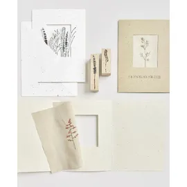 Rico Design Passepartoutkarten mit Recyclingpapier, B6 MIX