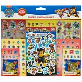 PAW PATROL Aufkleber Sticker-Set – 500 Aufkleber für kreative Bastelprojekte bunt