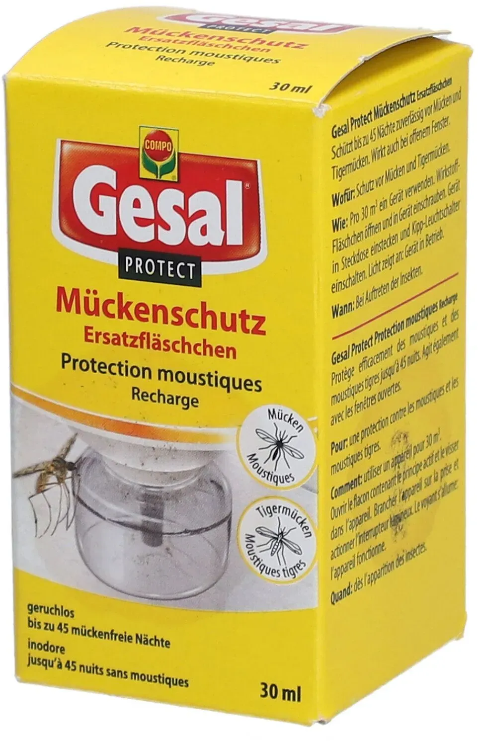 Gesal Protect Mückenschutz Ersatzfläschchen 30 ml