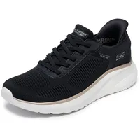 SKECHERS Bobs Squad Chaos Damen Schwarz/Gold 41