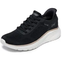 SKECHERS Bobs Squad Chaos Damen Schwarz/Gold 41