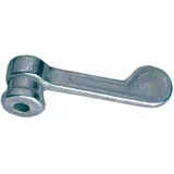 GSG Baubeschläge Vorreiber Nr.8310/G/3, 10mm Unters.hell verz.