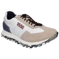 Josef Seibel Clyde 01, beige-blau, Farbe:beige-blau, Größe:43 - 43