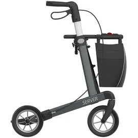 Rehasense Server Aluminium Leichtgewichtrollator anthrazit L 62 cm