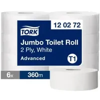 TORK Toilettenpapier T1 Advanced 2-lagig 6 Rollen