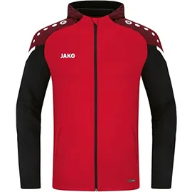 Jako Performance Kapuzenjacke Herren rot/schwarz 4XL