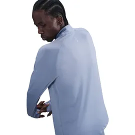 Nike Stride Dri-Fit 1/2-Zip Midlayer running homme - world indigo/reflective silv M