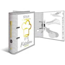 HERMA Rezeptordner A5 - Star of The Kitchen, Karton