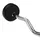 HMS GSL-50 Curlstange gummibeschichtet 50 kg schwarz/silber