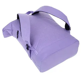 Sieber Kurierrucksack Damen Mädchen Freizeitrucksack Bench Classic Rucksack Laptoprucksack 64180 + Trinkflasche Bagboom® - Lila