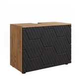 Vicco Waschbeckenunterschrank Irma 80 cm 2 Schubladen