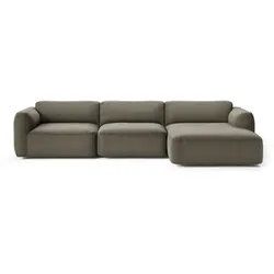 &Tradition - Develius Mellow Eck-Sofa, Konfiguration F,  medium green (Barnum 08)