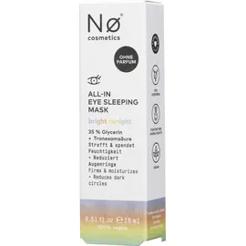 Nø Cosmetics bright tønight All-In Eye Sleeping Mask 15 ml