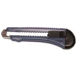 Stammartikel Maler-Cuttermesser 18mm flache Handwerkerausführung blau