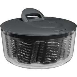 Zyliss Salatschleuder Easy Spin Ø 23 cm grau/schwarz/transparent