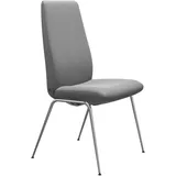Stressless® Polsterstuhl Laurel, High Back, Größe L, mit Beinen aus Stahl in Chrom glänzend grau