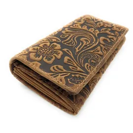 lemasi Jockey Club Liane Damen Geldbörse cognac braun