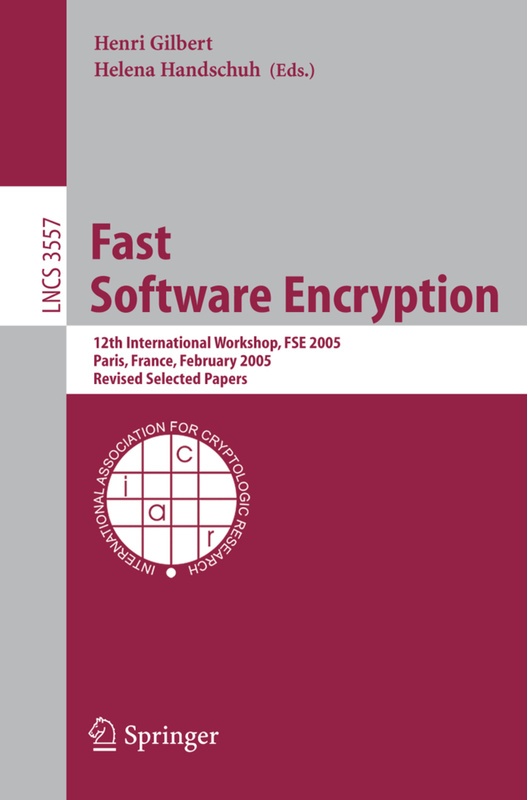 Fast Software Encryption  Kartoniert (TB)